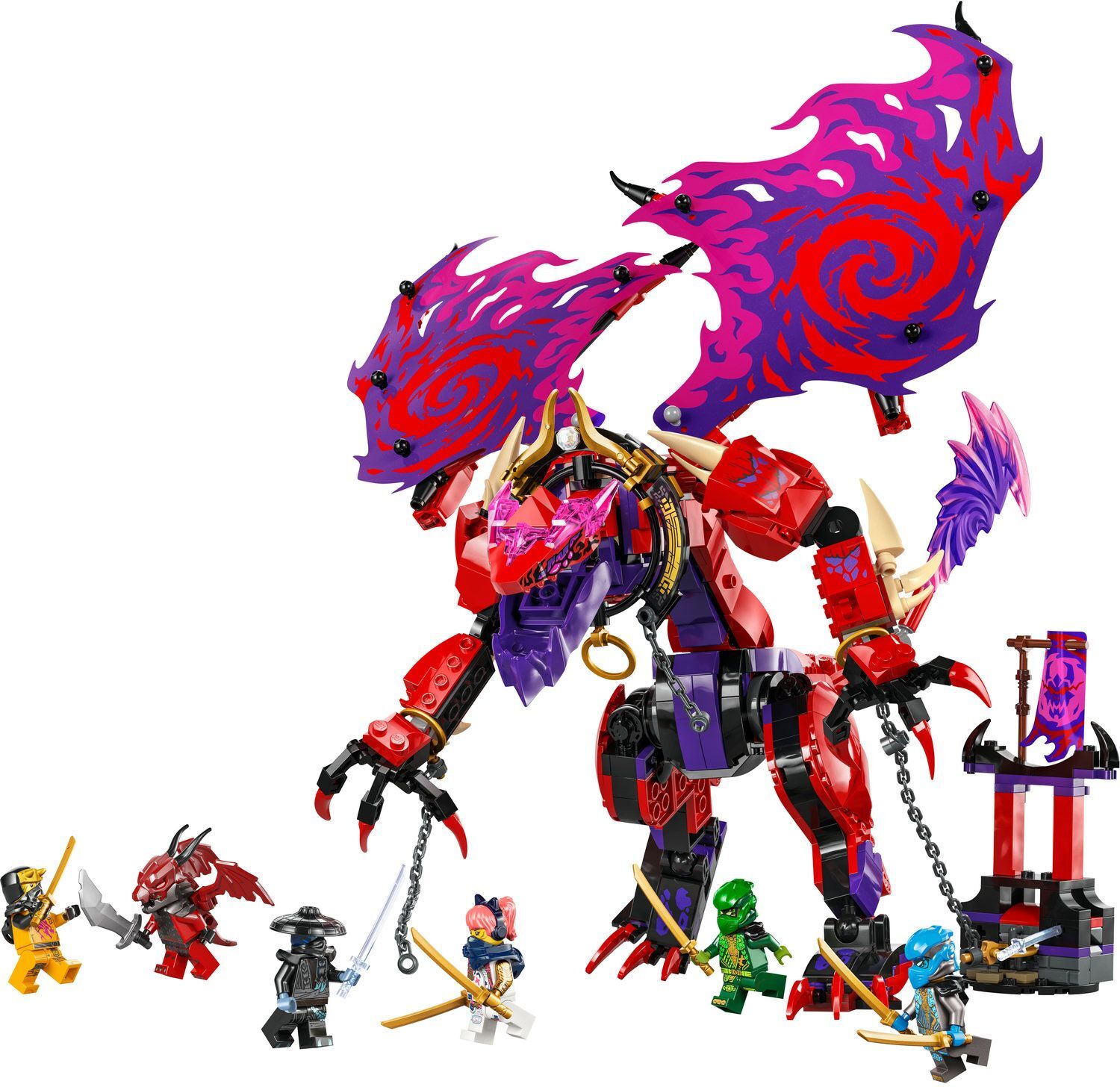 LEGO 71832 Ninjago Громовержець Дракон Хаосу фото