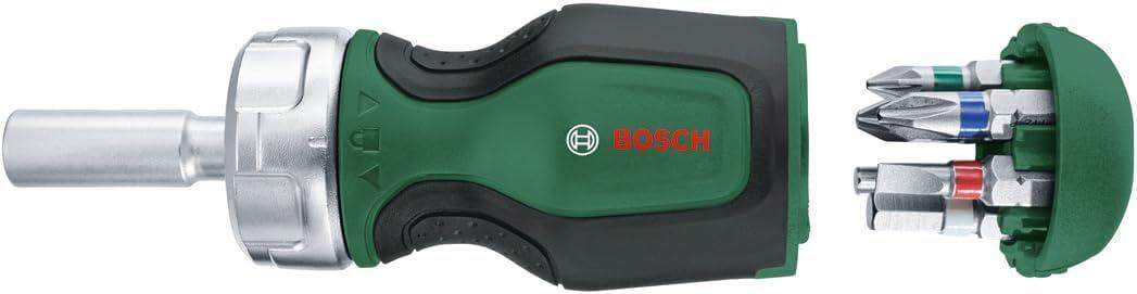 Викрутка з тріскачкою Bosch 6 насадок (1.600.A02.7PN)фото2