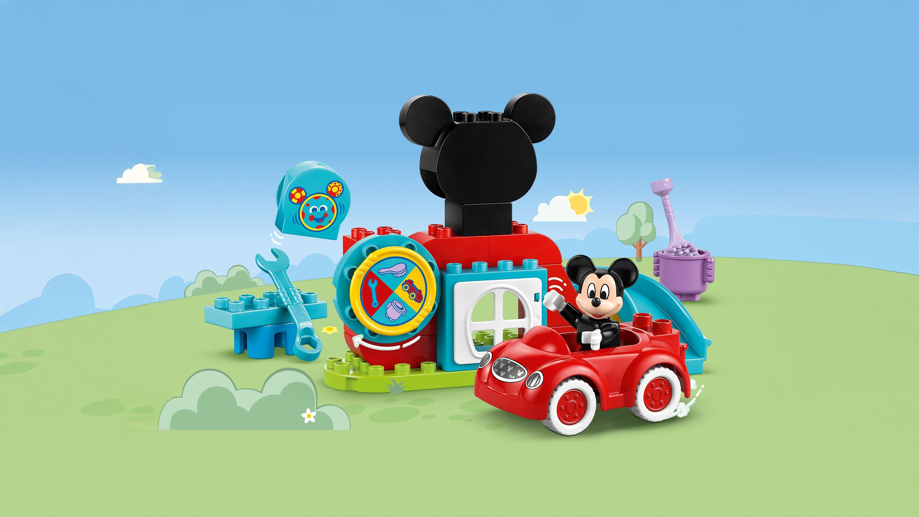 LEGO 10454 Duplo Disney Міккі Маус: Клубний будиночок і автомобільфото10