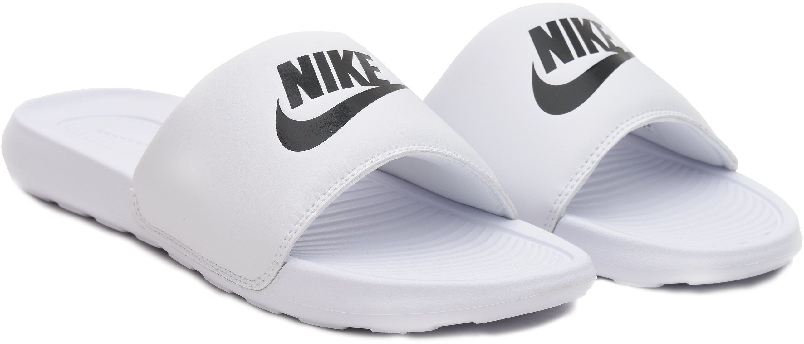 Шлепанцы женские Nike W Victori One Slide CN9677-100 38 (7 US) белые фото 3