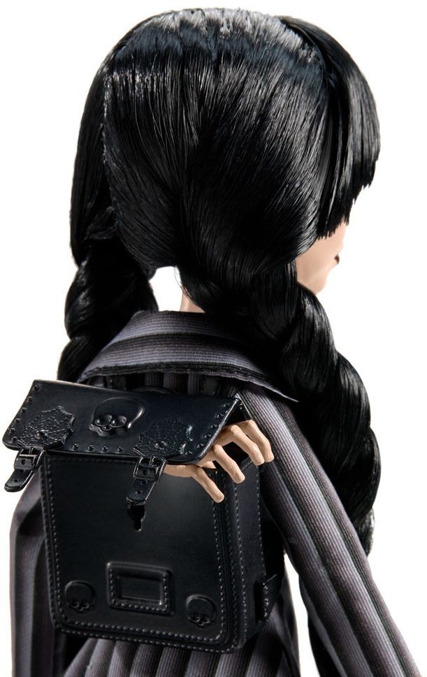 Коллекционная кукла Monster High Венздей в школьной форме (HXJ04) фото