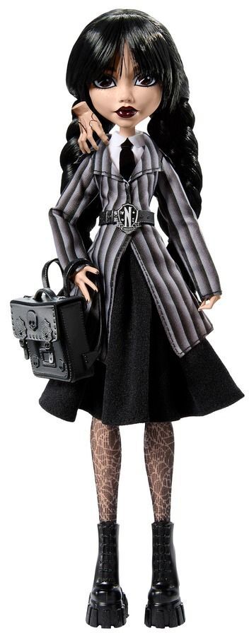 Коллекционная кукла Monster High Венздей в школьной форме (HXJ04) фото 2