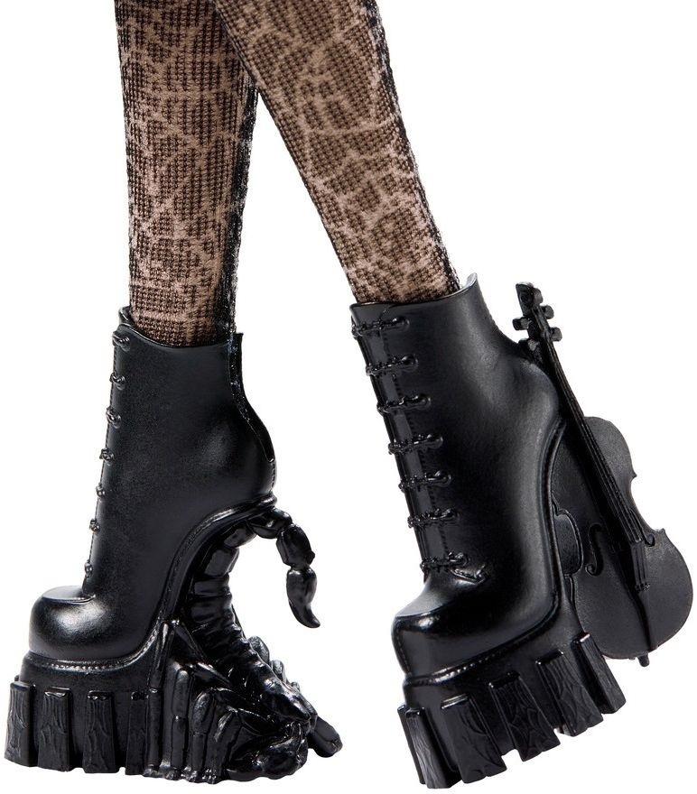 Коллекционная кукла Monster High Венздей в школьной форме (HXJ04) фото 6