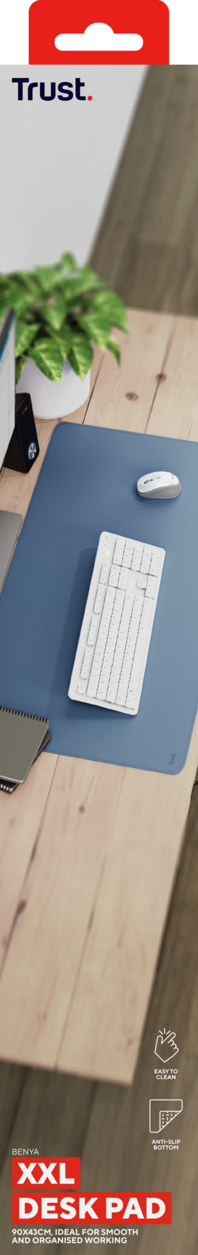 Ігрова поверхня Trust Benya XXL Blue (25480_TRUST)фото4