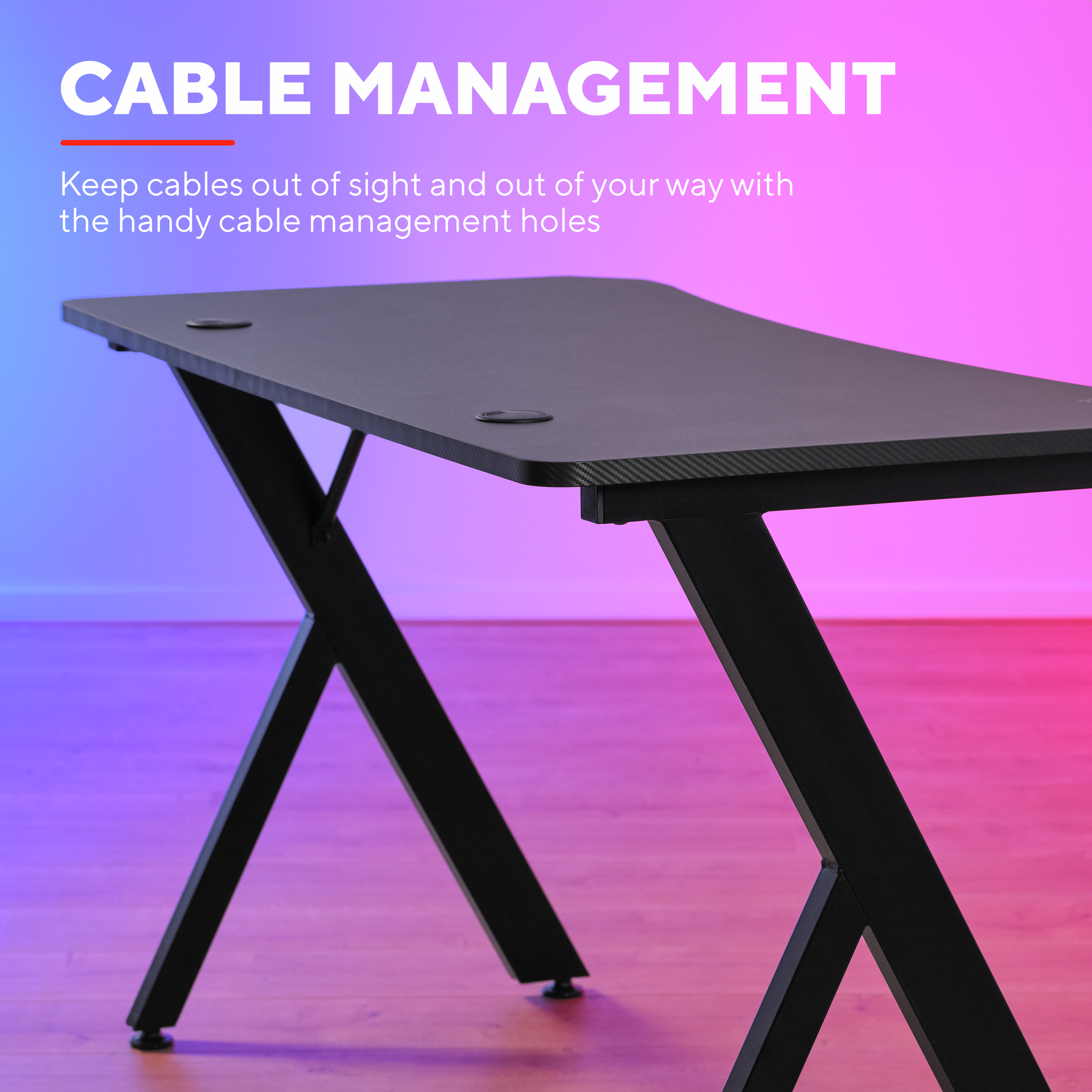 Стіл ігровий Trust GXT 700 Omnius Black (25420_TRUST)фото10