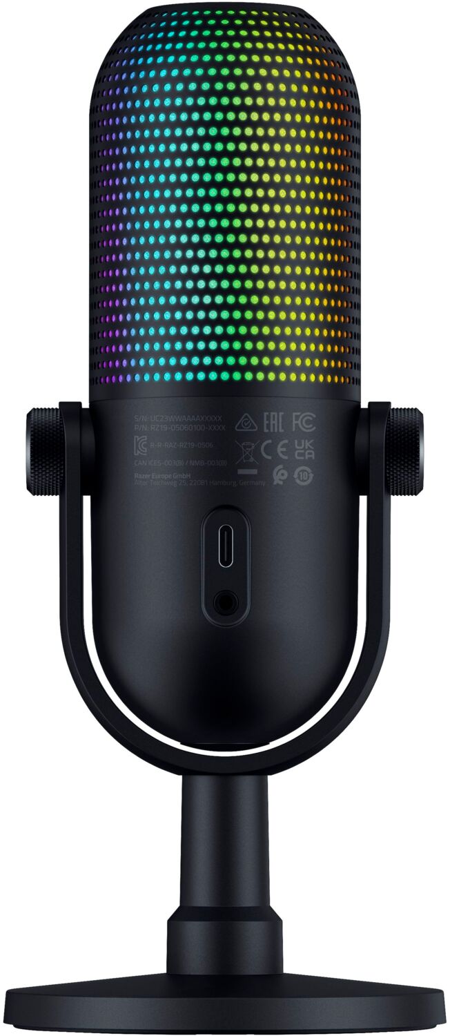 Микрофон Razer Seiren V3 Chroma Black (RZ19-05060100-R3M1) фото
