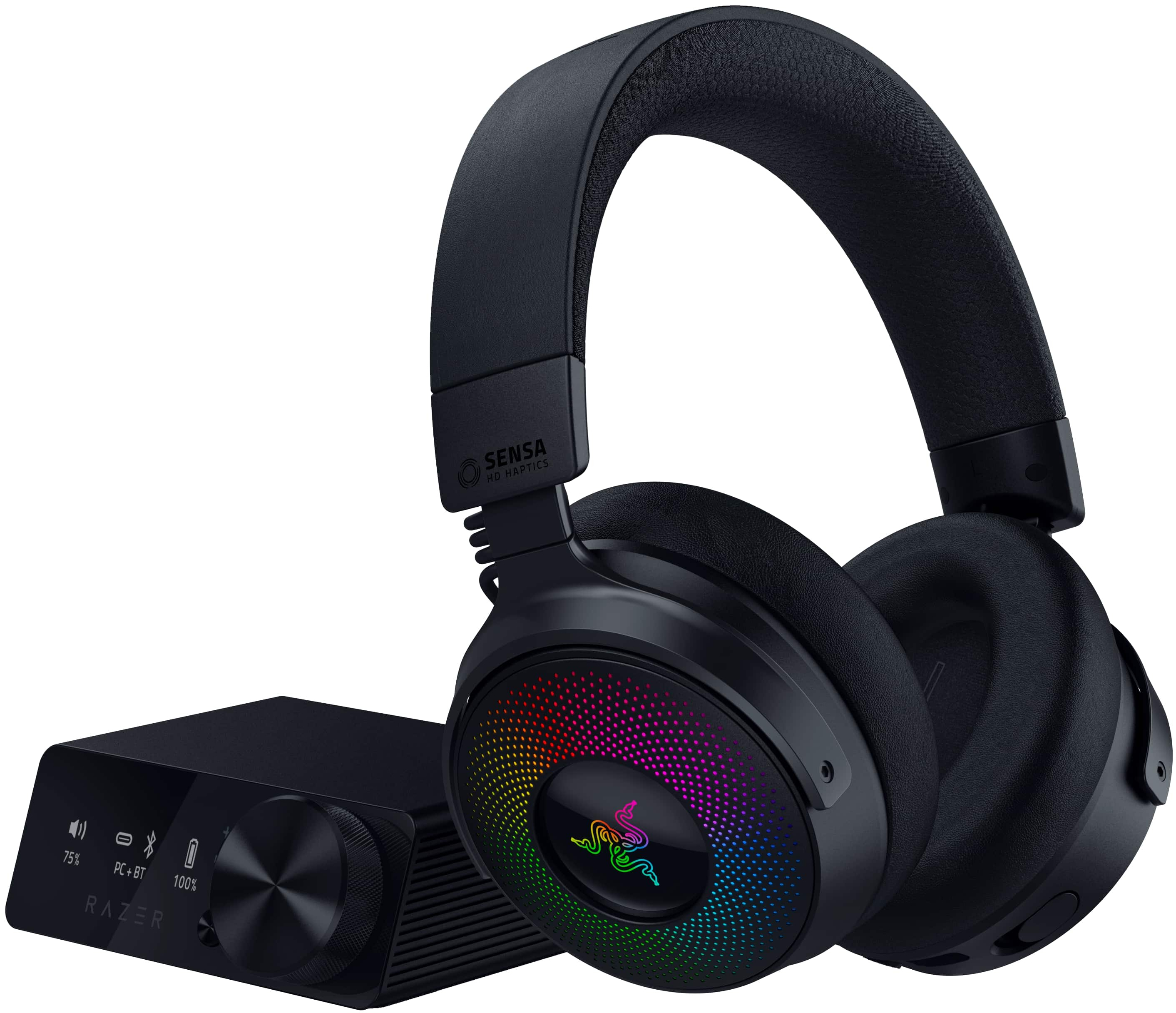Игровая гарнитура Razer Kraken V4 Pro mini-jack/USB-A/BT/WL Black (RZ04-05160100-R3M1) фото 9
