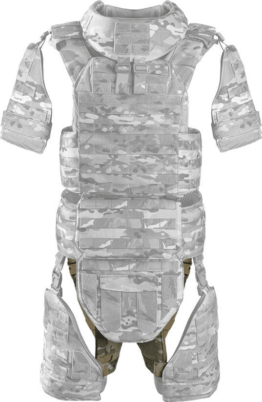 Защита внутренней части бедра Украинская Броня ITAM камуфляж фото 5