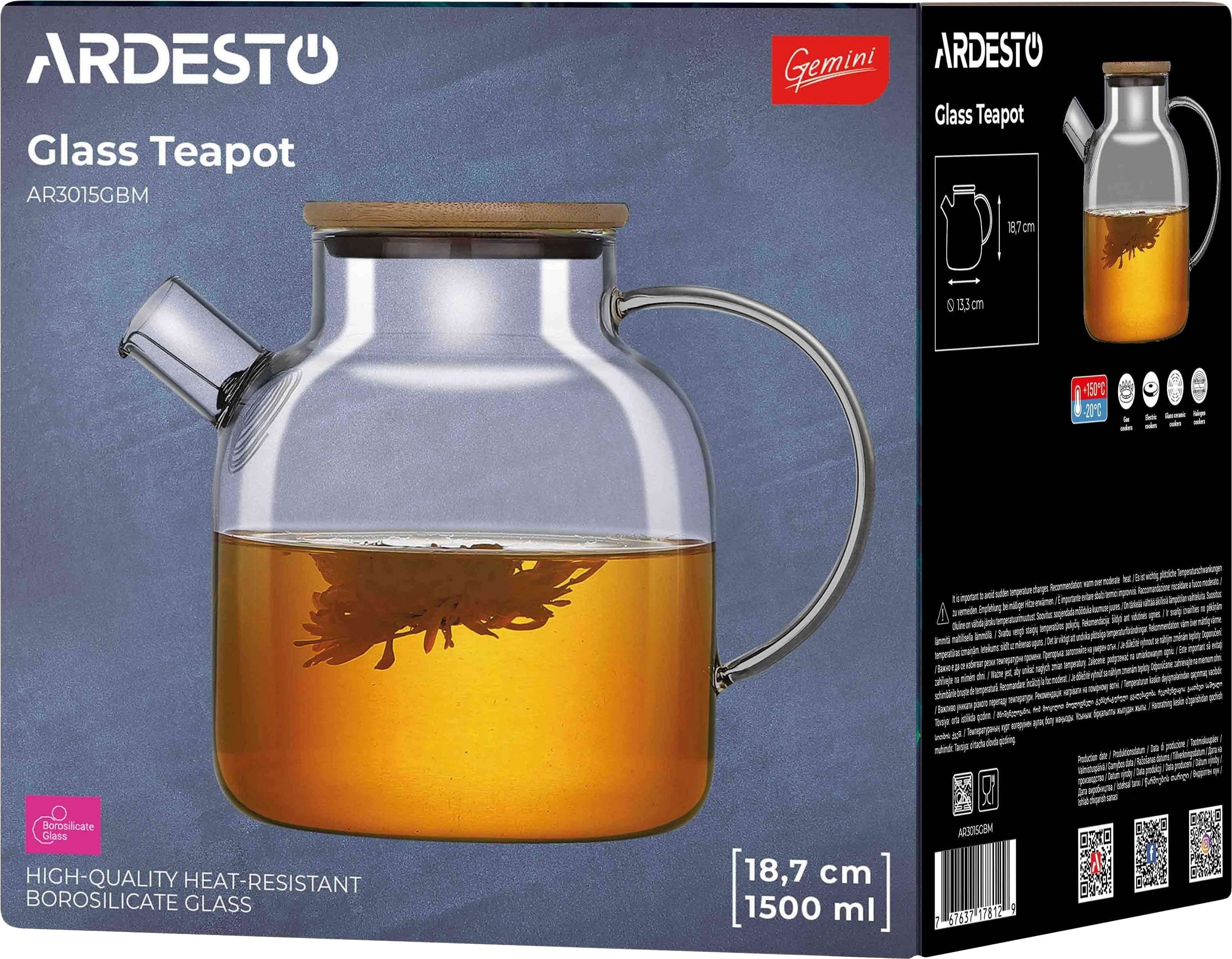 Заварник Ardesto Gemini 1500мл (AR3015GBM)фото4