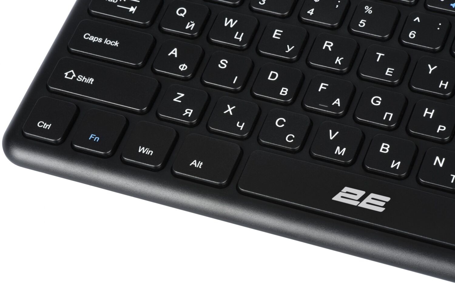 Клавіатура 2E KT100 78key, WL, EN/UK, Black (2E-KT100WB_UA)фото