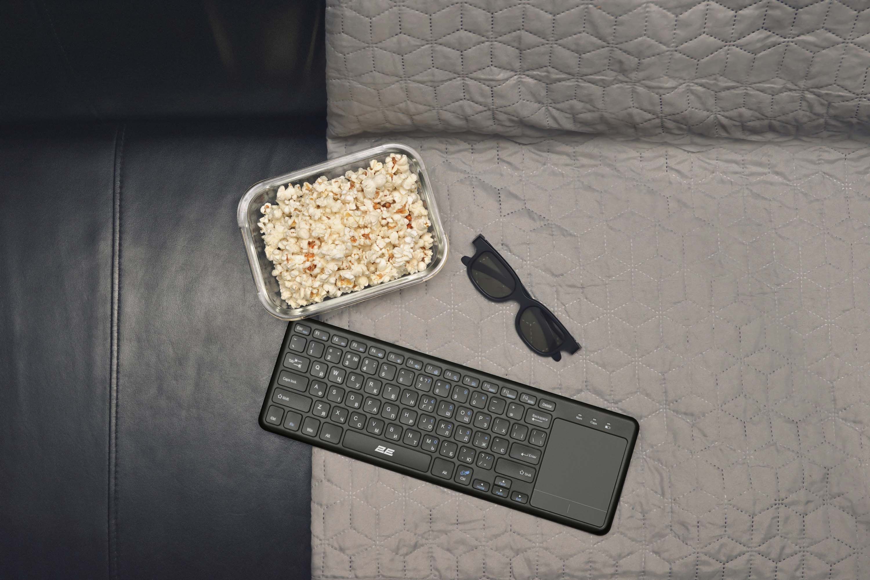 Клавіатура 2E KT100 78key, WL, EN/UK, Black (2E-KT100WB_UA)фото11