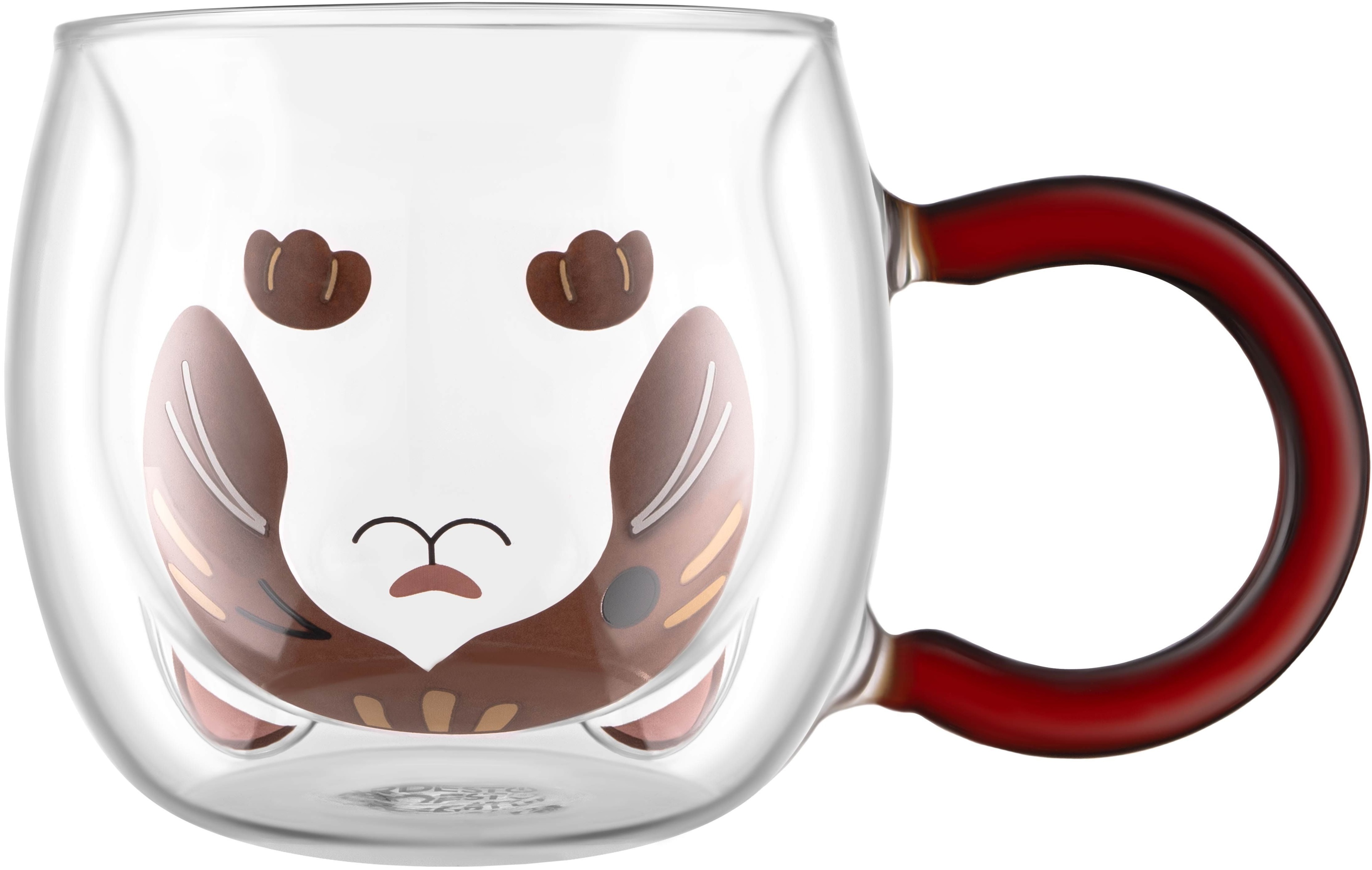 Набір чашок з подвійними стінками Ardesto Animals 280мл, 2шт (AR2628BC)фото3