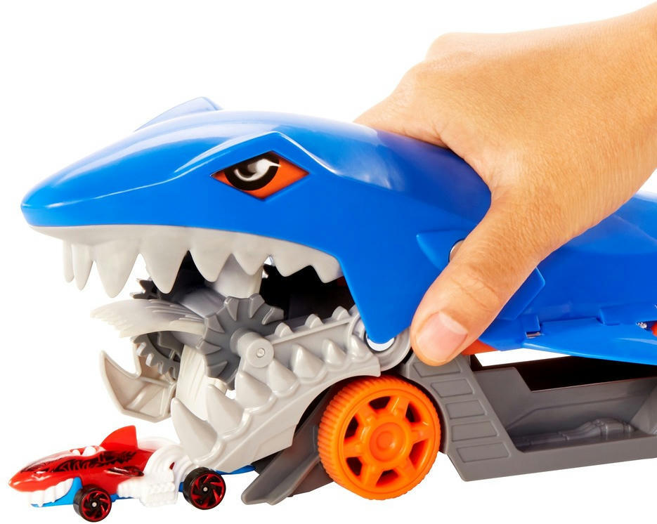 Грузовик-транспортер Hot Wheels «Акулья пасть» (GVG36) фото 7