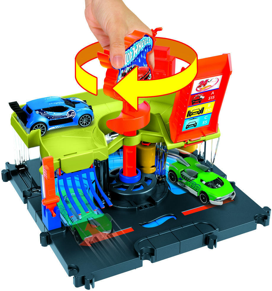 Игровой набор Hot Wheels "Скоростная автомойка" (HDR27) фото 5