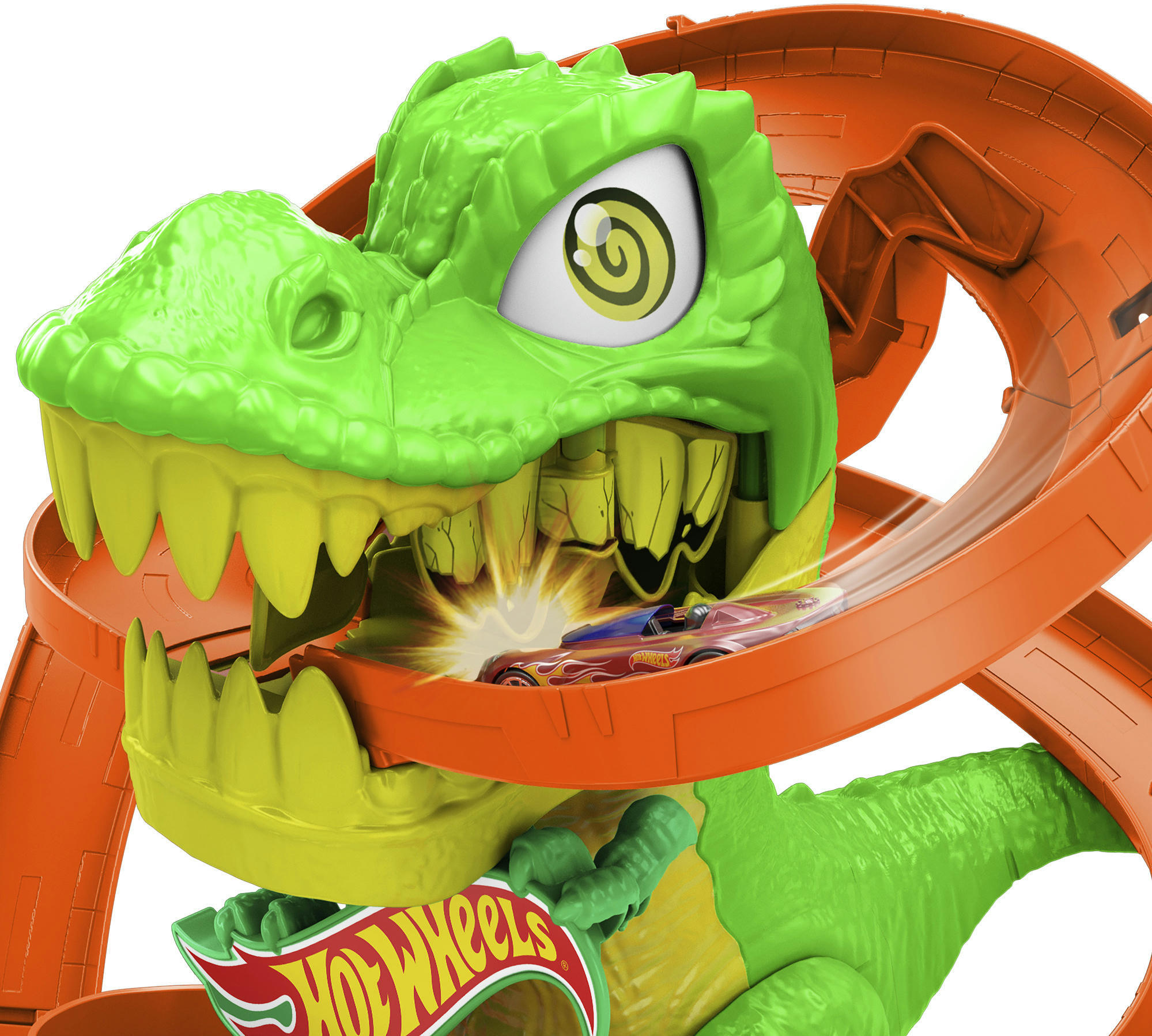 Ігровий набір Hot Wheels "Атака вогняного Ті-Рексу" (JBM73)фото2