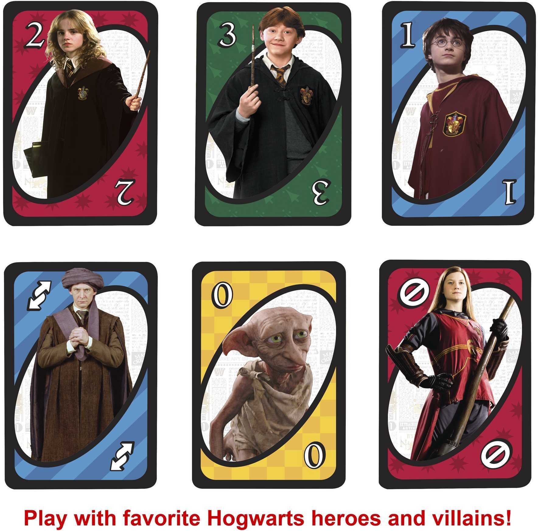 Карточная игра UNO Harry Potter (FNC42) фото 8