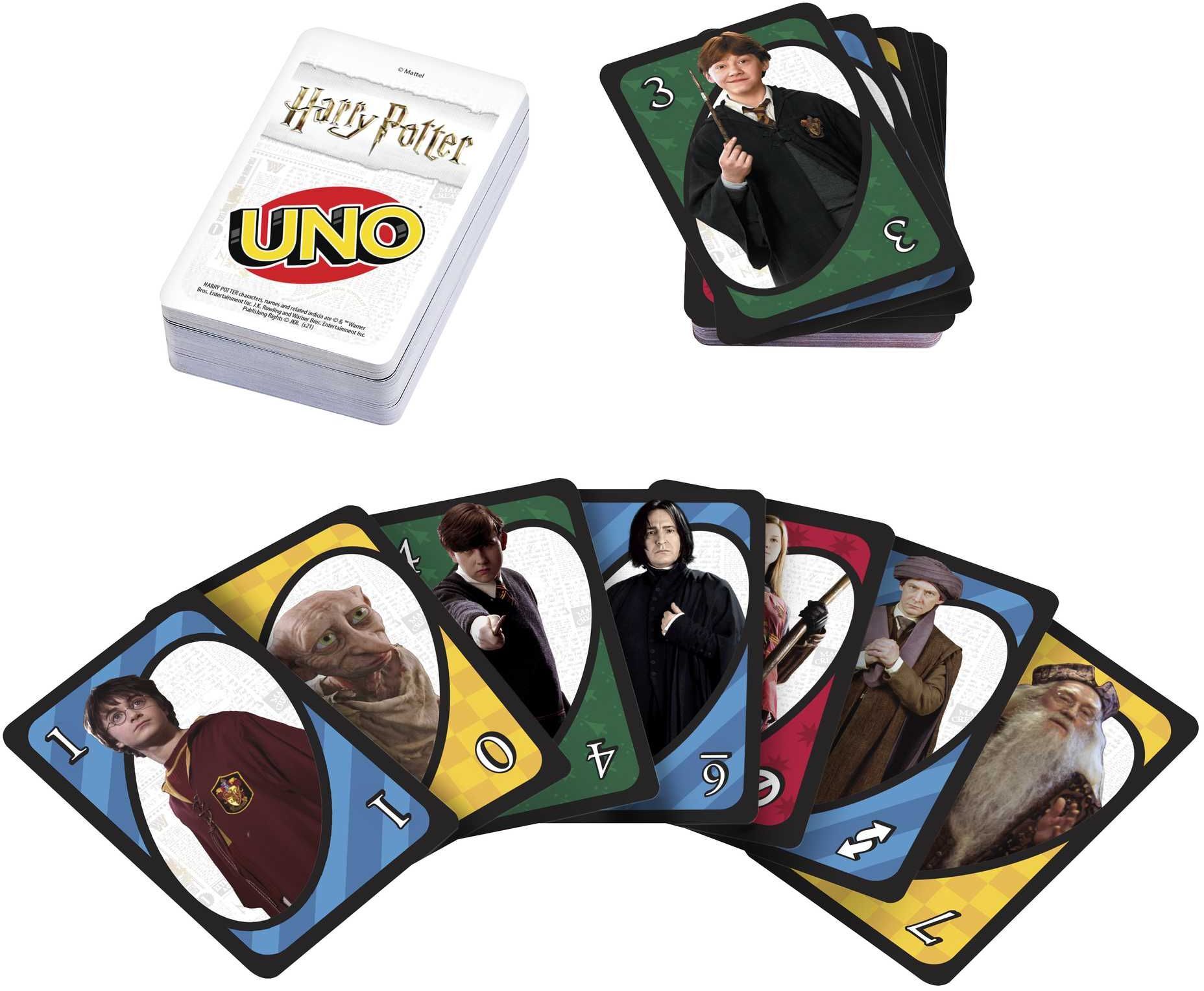 Карточная игра UNO Harry Potter (FNC42) фото 6