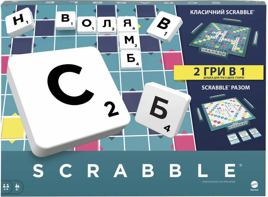 Настільна гра Scrabble "Скребл" (HXW21)фото5