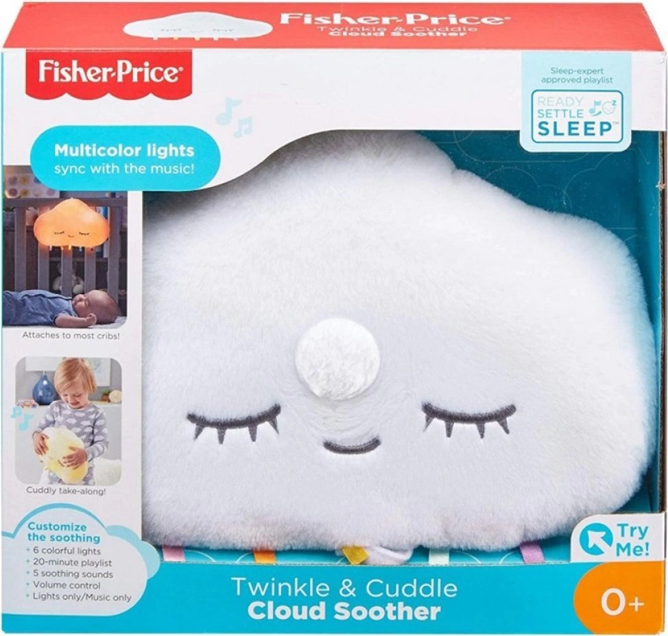 Музыкальное облако-ночник "Сладкие сны" Fisher-Price (GJD44) фото5