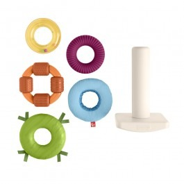 Пірамідка "Розвиток сенсорики" Fisher-Price (HXK47)фото3