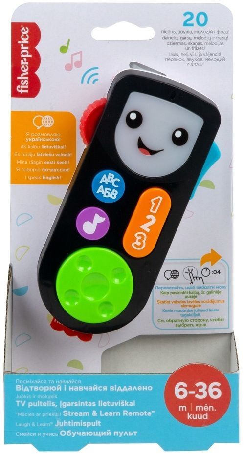 Розумний пульт (багатомовний) Fisher-Price (HJN56)фото2
