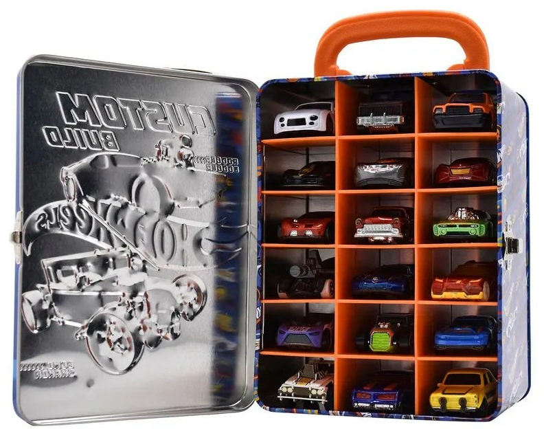 Контейнер для 18 машинок Hot Wheels (HWCC2-23B) фото 3