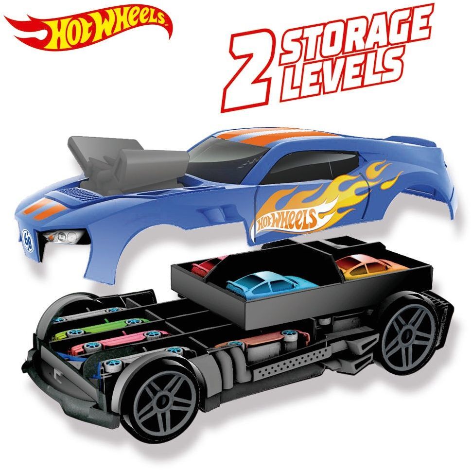 Гоночный автомобиль-гараж 2 в 1 Hot Wheels (HWCC15) фото 5