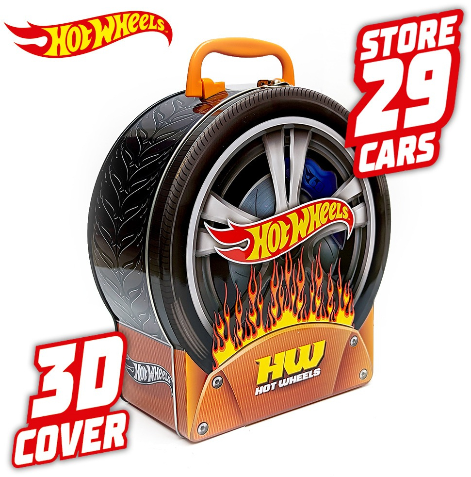 Металлический конейнер-колесо Hot Wheels (HWCC18) фото 3