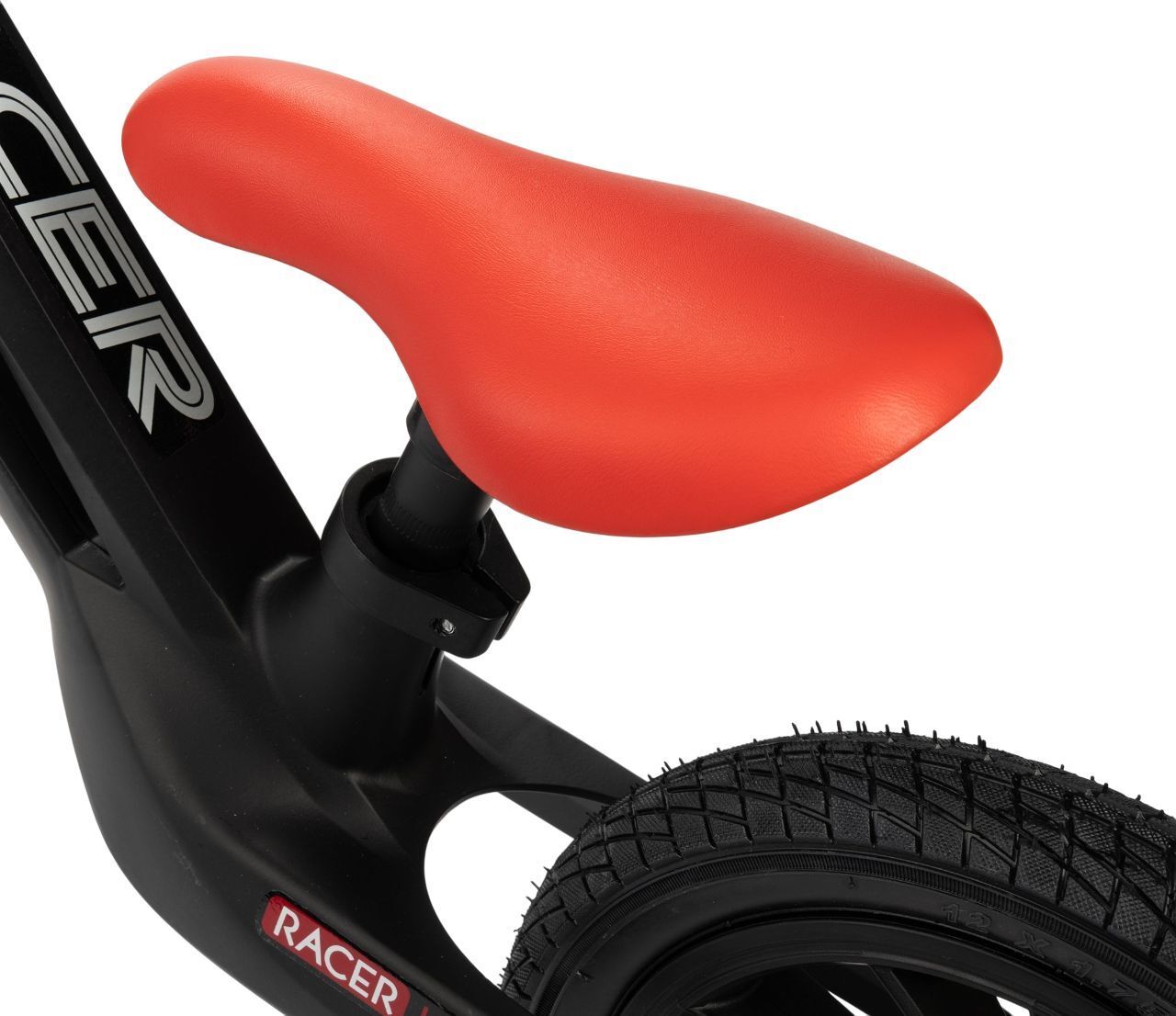 Беговел QPLAY RACER с надувными колесами красно-черный (B-300BlackRed) фото 4