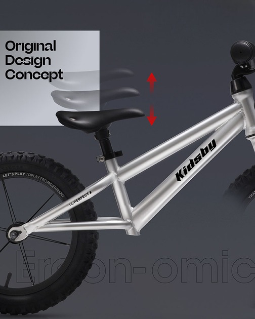 Беговел QPLAY KidsBy черный (KB14KidsByBlack) фото 3