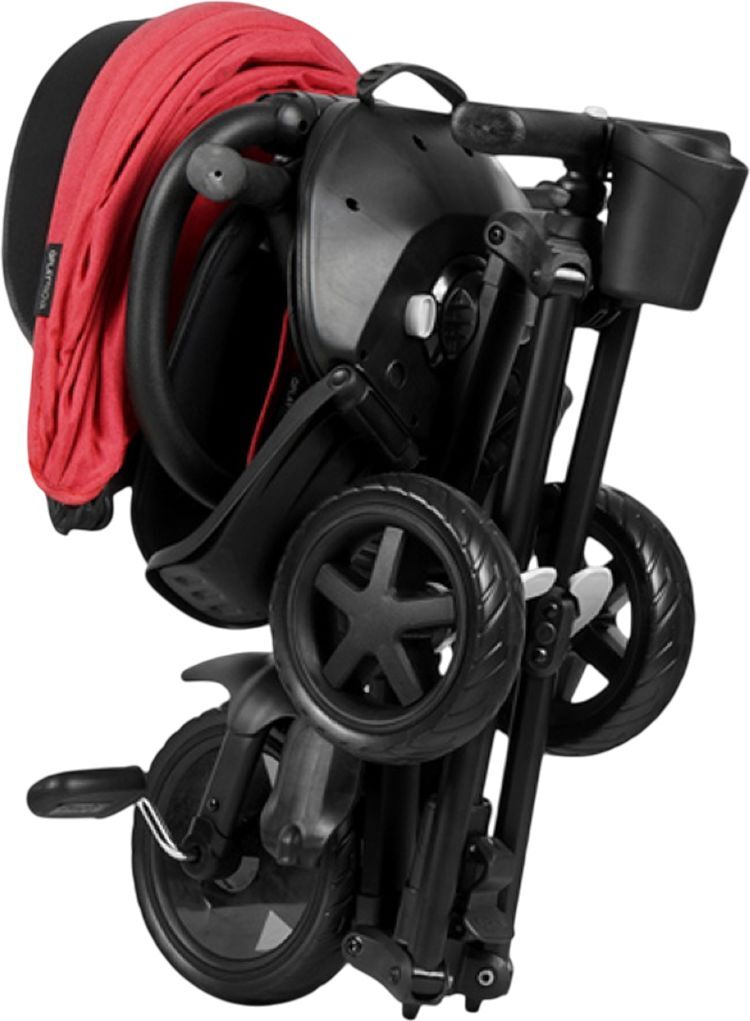 Велосипед триколісний QPLAY Nova Niello складаний червоний (S700-12Nova+EvaRed)фото12