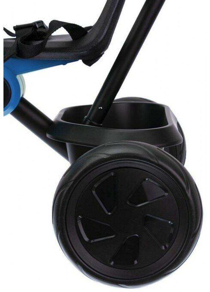 Велосипед трехколесный QPLAY Ant+ с родительской ручкой складной синий (T190-2Ant+Blue) фото 9