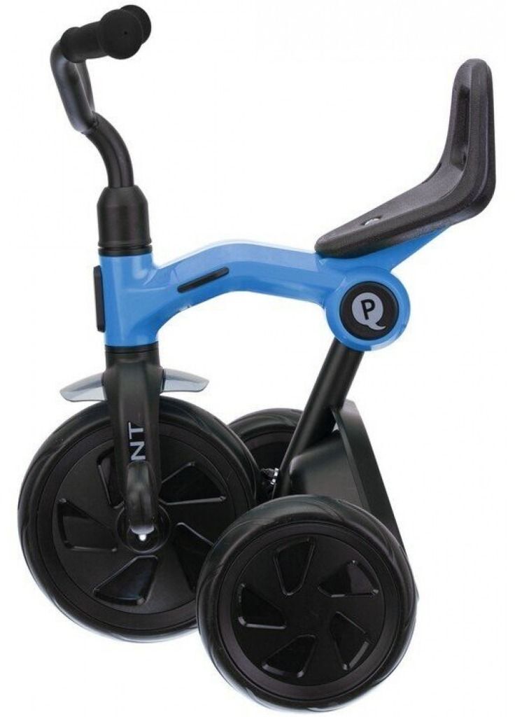 Велосипед трехколесный QPLAY Ant+ с родительской ручкой складной синий (T190-2Ant+Blue) фото 6