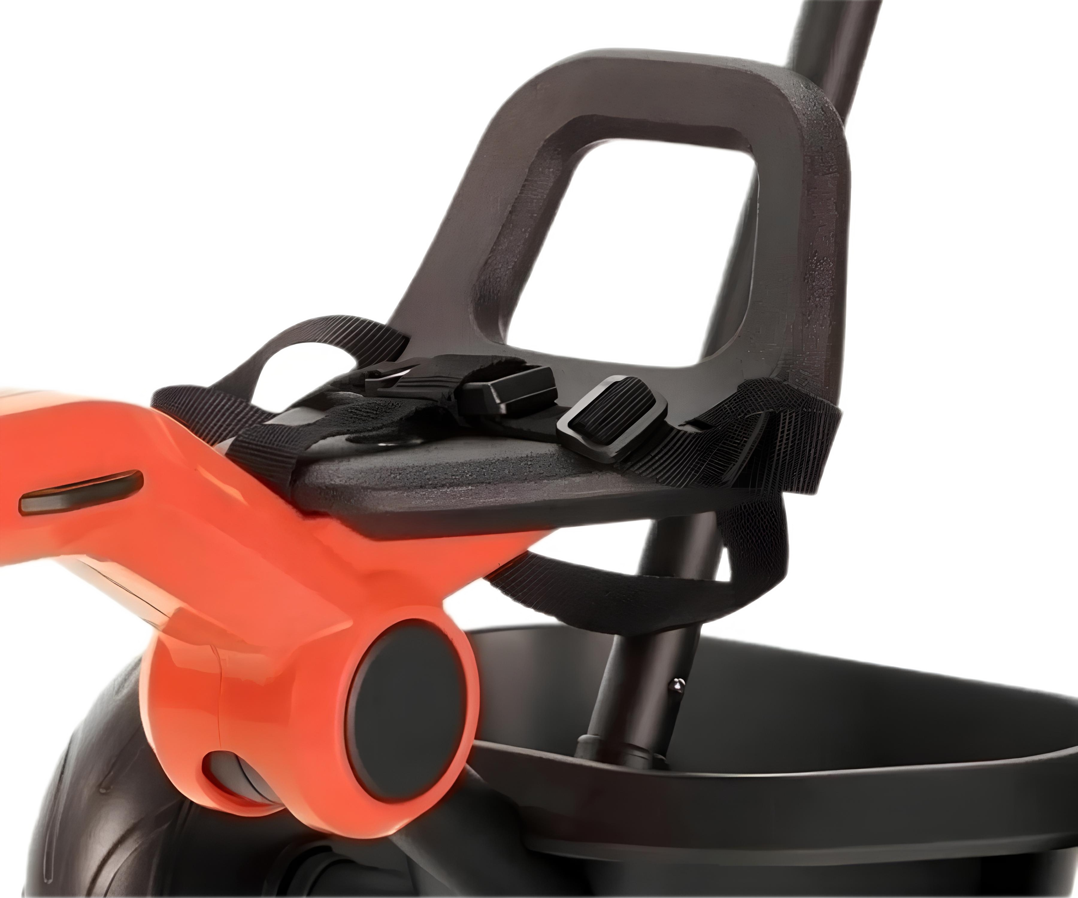 Велосипед трехколесный QPLAY Ant+ с родительской ручкой складной красный (T190-8Red) фото 4