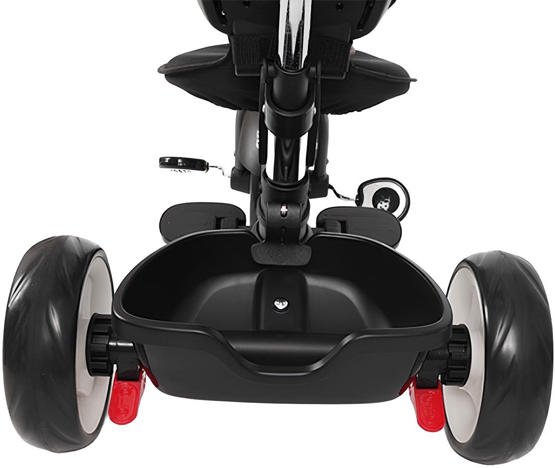 Велосипед трехколесный QPLAY Rito EVA складной черный (S380-7Black) фото 3