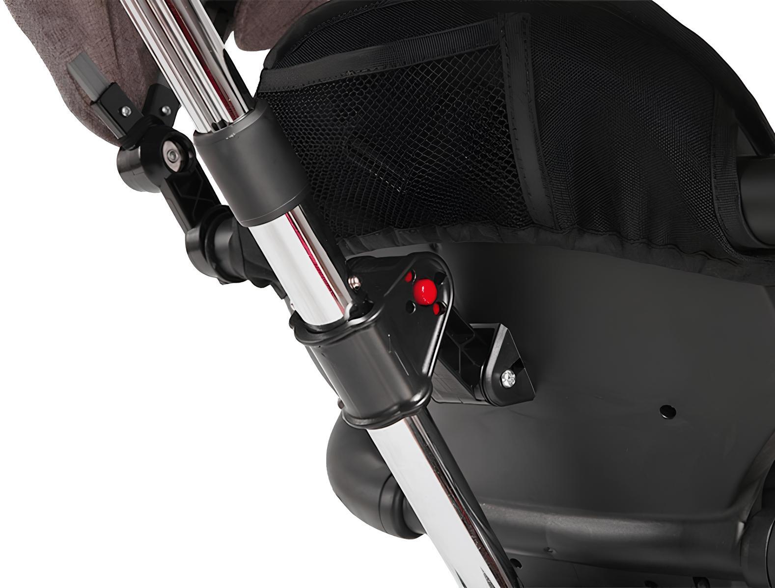 Велосипед трехколесный QPLAY Rito EVA складной черный (S380-7Black) фото 5