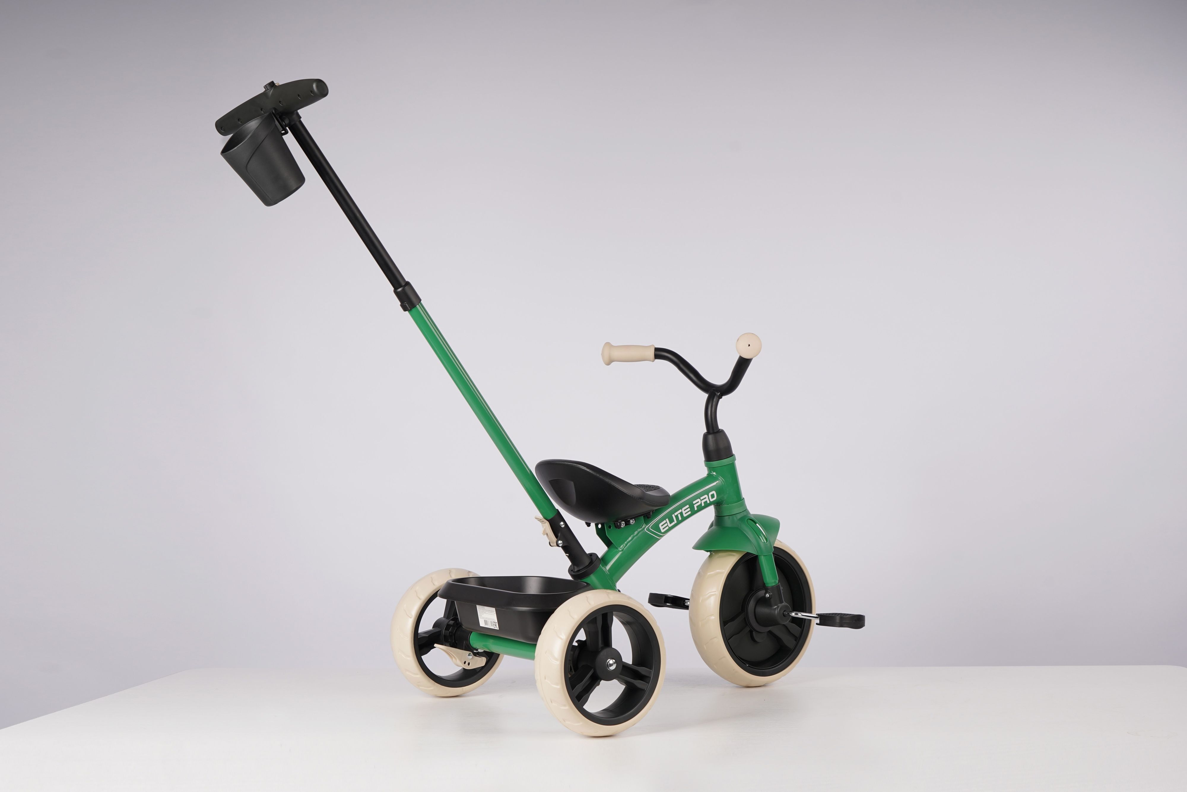 Велосипед трехколесный QPLAY Elite Pro зеленый (T180-BEliteProGreen) фото 7