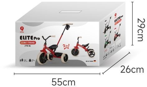 Велосипед трехколесный QPLAY Elite Pro зеленый (T180-BEliteProGreen) фото 11