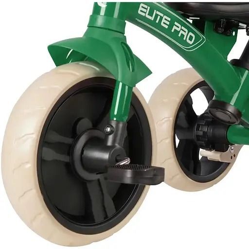 Велосипед трехколесный QPLAY Elite Pro зеленый (T180-BEliteProGreen) фото 4