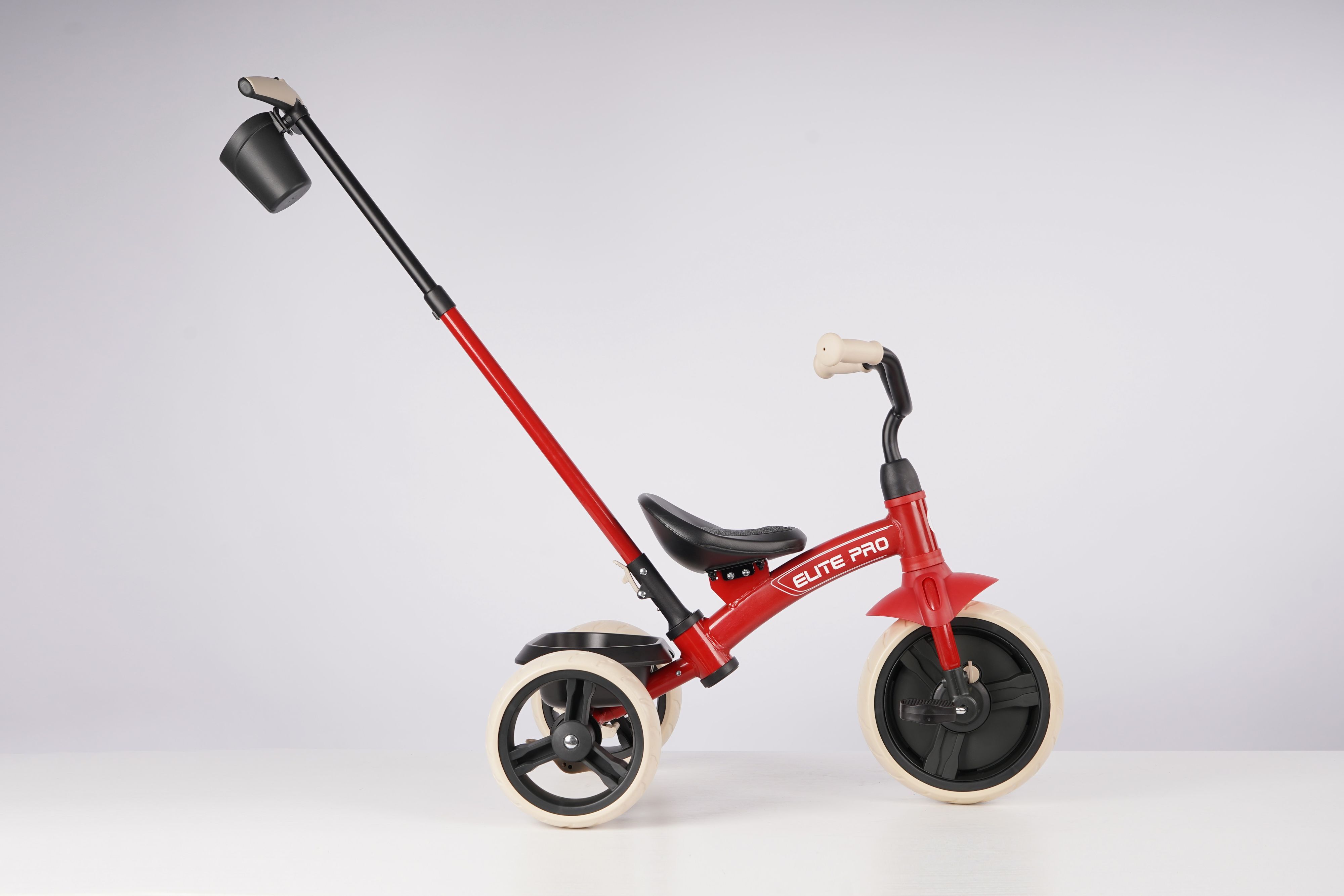 Велосипед трехколесный QPLAY Elite Pro красный (T10-BEliteProRed) фото 6