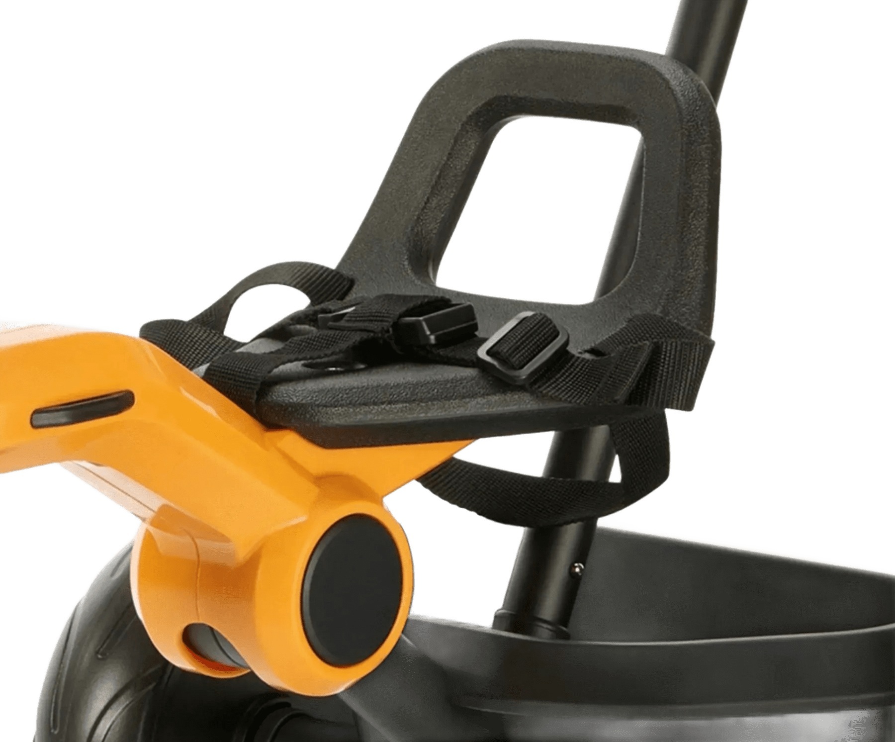 Велосипед триколісний QPLAY Ant+ із батьківською ручкою складаний жовтий (T190-2Ant+Yellow)фото