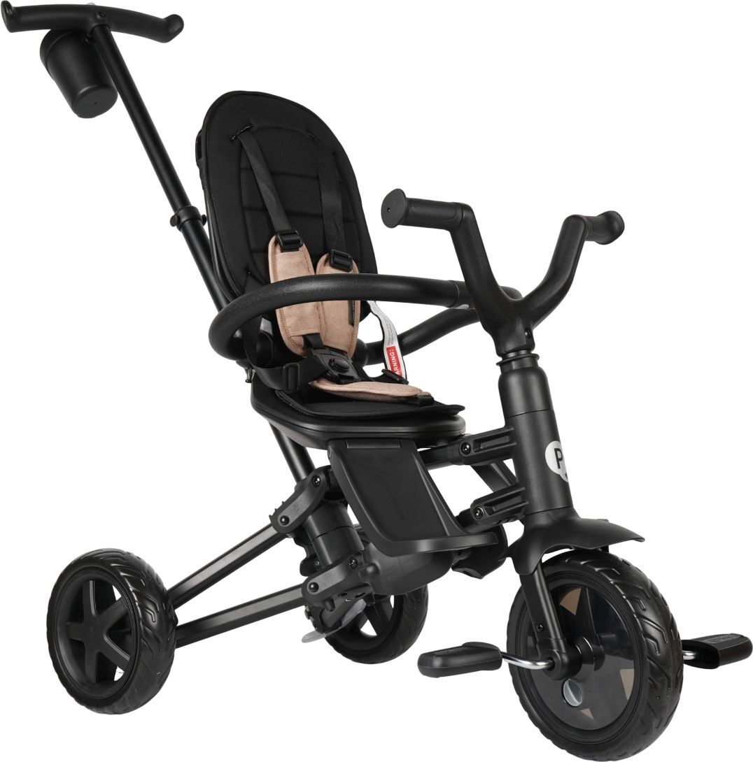 Велосипед трехколесный QPLAY Nova Niello складной бежевый (S700-12Nova+EvaBeige) фото 4
