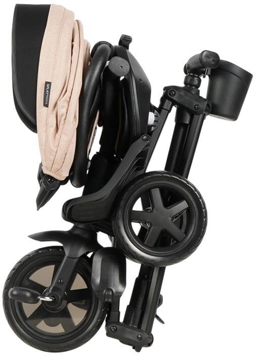 Велосипед трехколесный QPLAY Nova Niello складной бежевый (S700-12Nova+EvaBeige) фото 7