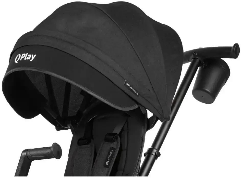 Велосипед триколісний QPLAY Nova Niello складаний чорний (S700-6NovaNielloBlack)фото11