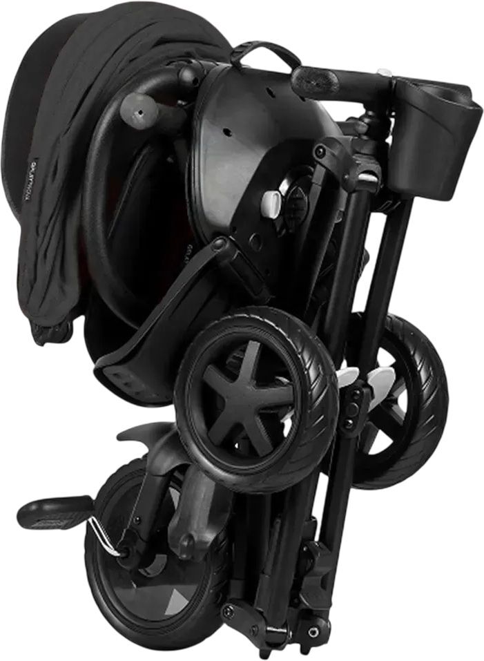 Велосипед триколісний QPLAY Nova Niello складаний чорний (S700-6NovaNielloBlack)фото9
