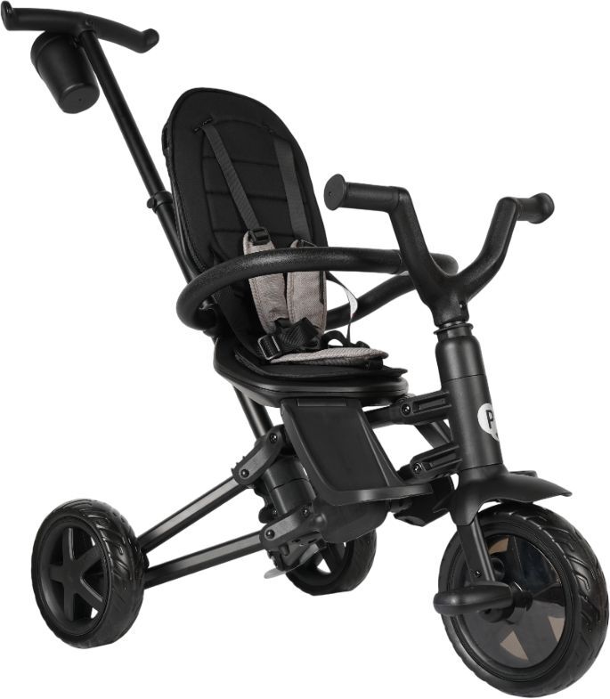 Велосипед трехколесный QPLAY Nova Niello складной серый (S700-6NovaNielloGrey) фото 6