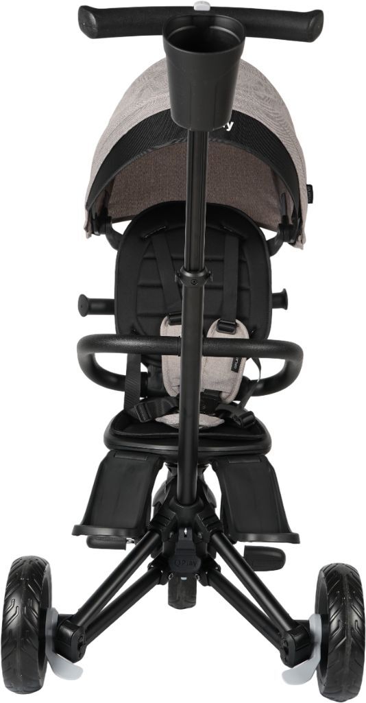 Велосипед трехколесный QPLAY Nova Niello складной серый (S700-6NovaNielloGrey) фото 7