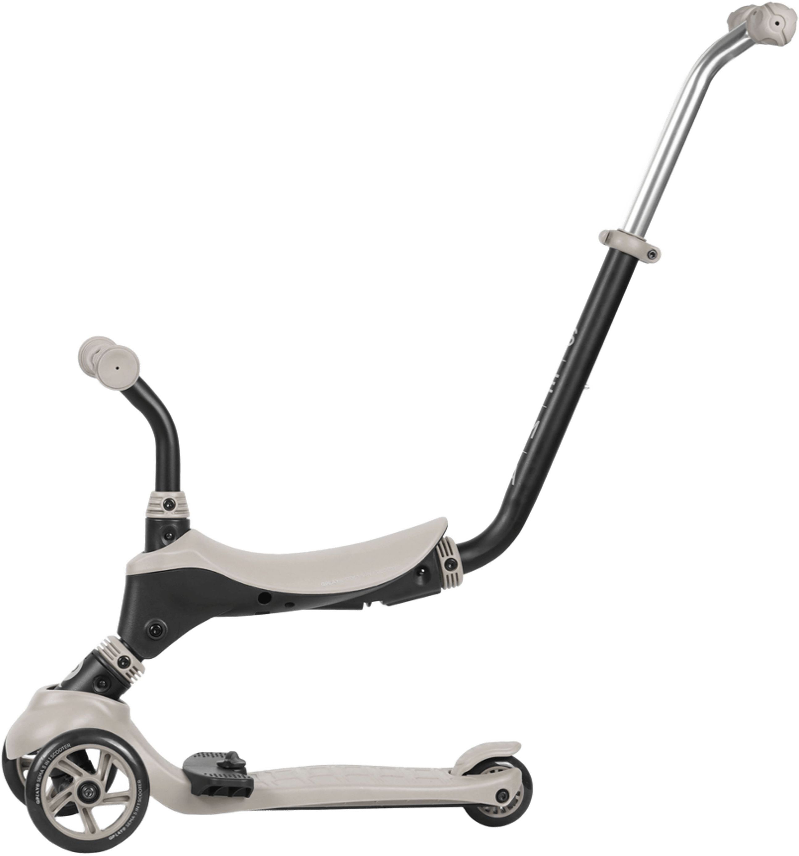 Самокат QPLAY Sema 5-в-1 трехколесный бежевый (ST-004SemaBeige) фото 6