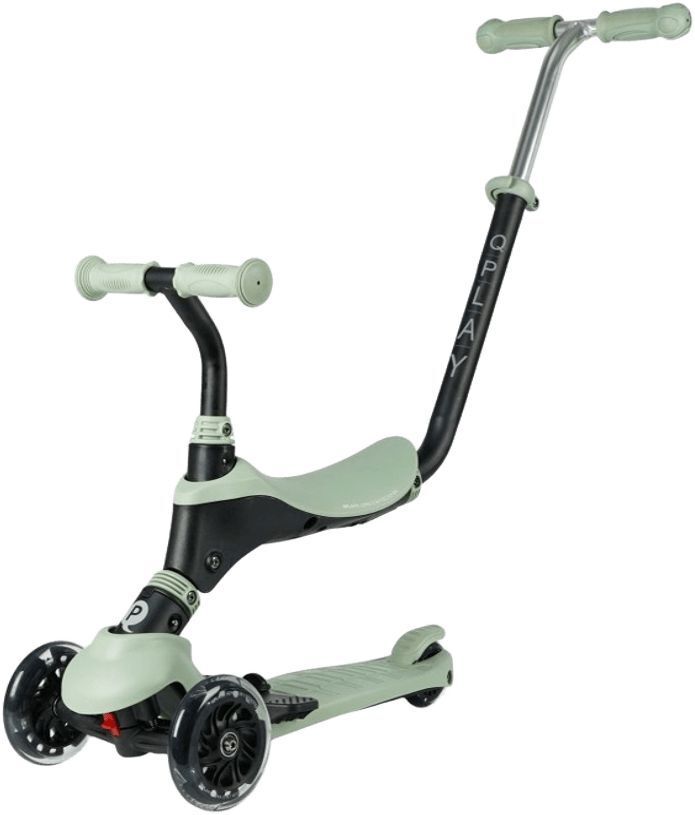 Самокат QPLAY Sema Pro 5-в-1 трехколесный Green (ST-004SemaProGeeen) фото 5