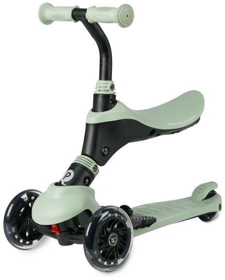 Самокат QPLAY Sema Pro 5-в-1 трехколесный Green (ST-004SemaProGeeen) фото 3